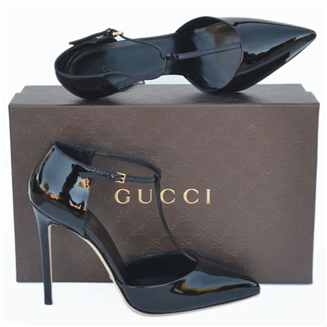 high heel gucci shoes women with a bead on heel|Gucci Heels for Women .